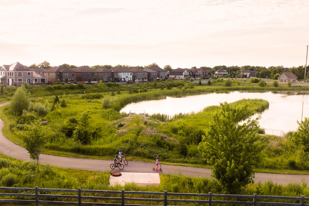 Community Rendering of Mahogany, Manotick